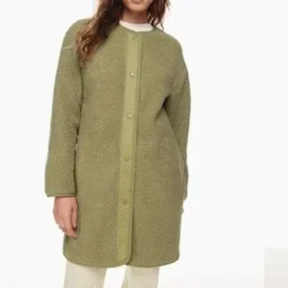 Wilfred Free SHERPA LONG LINER JACKET